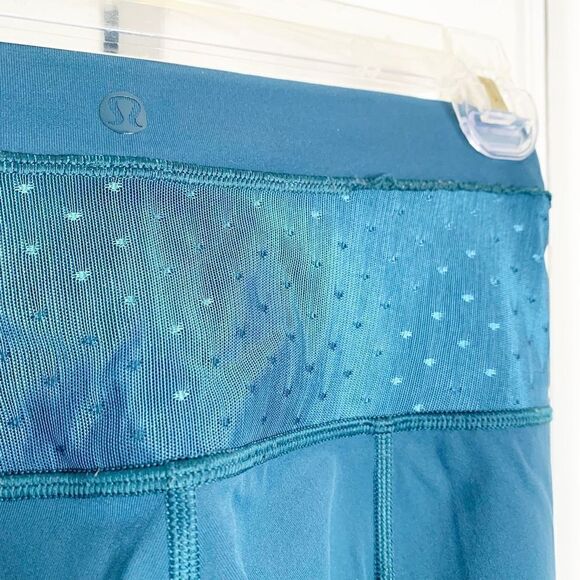 Lululemon Bonded Longline Sports Bra & Just Breathe Pant Set Alberta Lake Size 6 - Picture 14 of 14